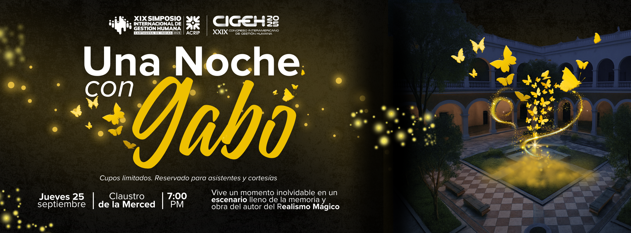 Una noche con Gabo - Banner X2